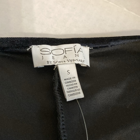 Sofia Jeans NWT scout top size S - Picture 5 of 6